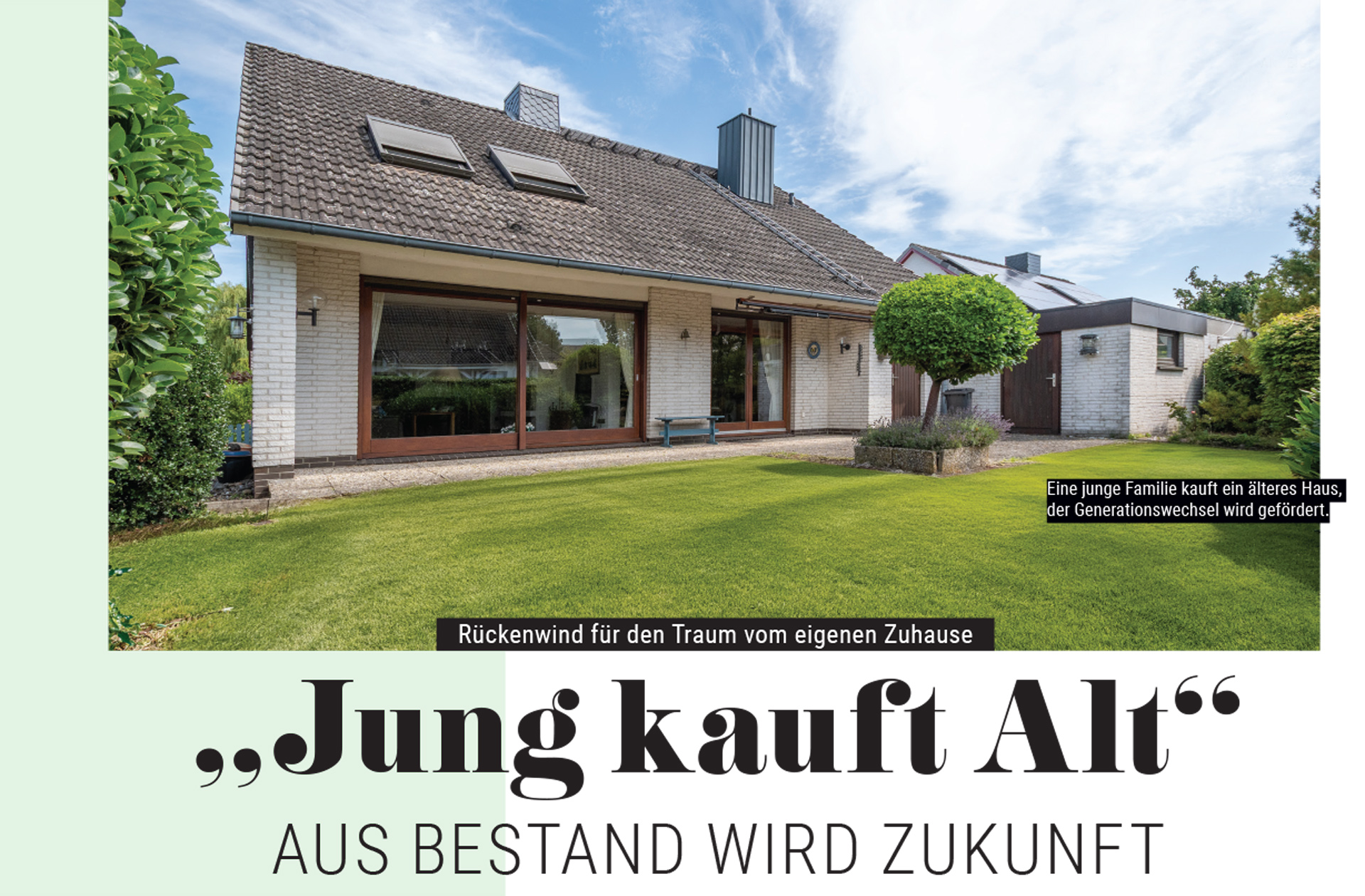 Oberer Abschnitt des Immobilienbeitrags in der Lebensart 09|2026